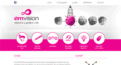 Desktop Screenshot of emvision.cz